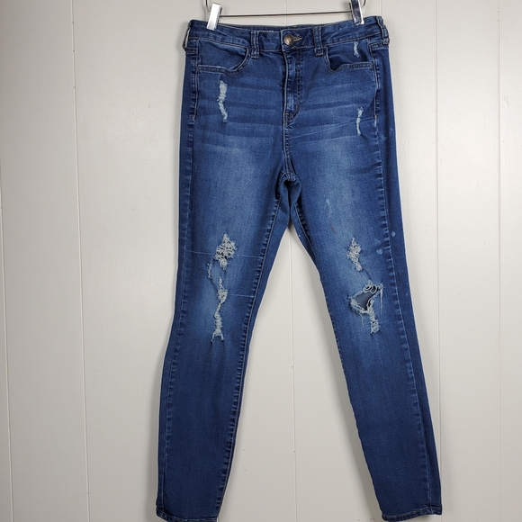 factory distressed jeggings size 11 - Picture 14 of 14